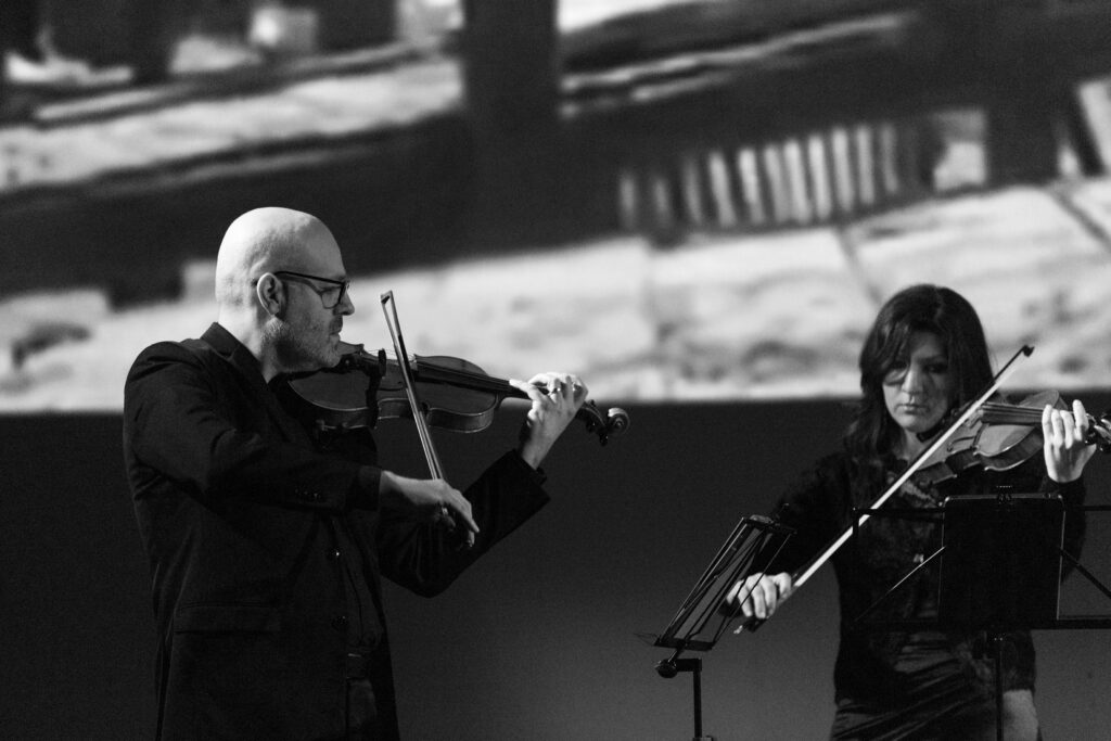 Simone e Adriana fondatori del Quartetto Artemisia